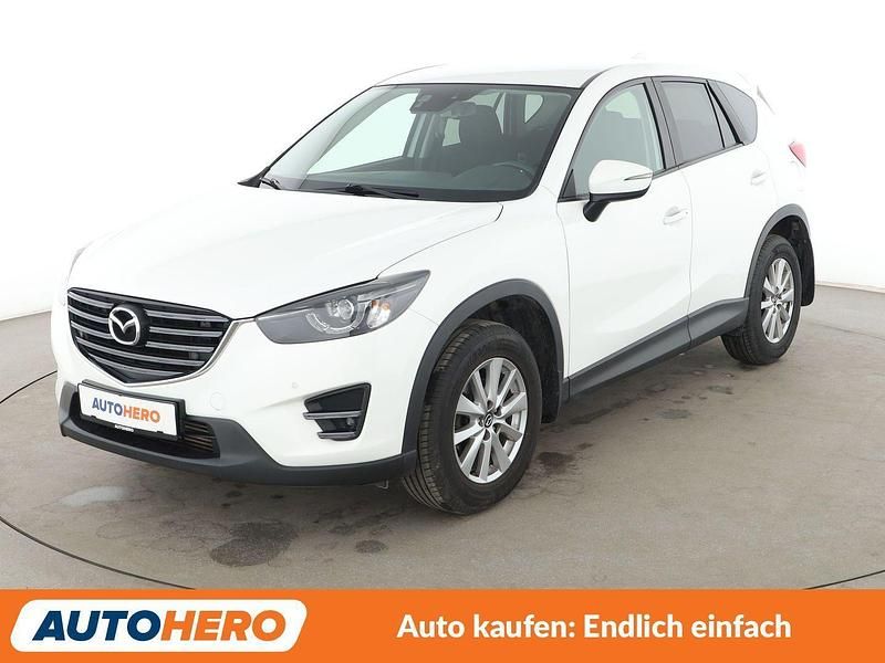 Gebraucht Mazda CX-5 Exclusive-Line 150 PS (110 kW) 2017 Weiß SUV