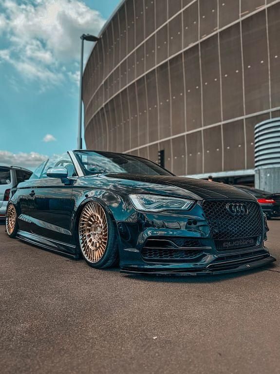 Schwarz Gebraucht 2015 Audi S3 Cabriolet Performance Cabrio | 34.999 € - Bild 1/4