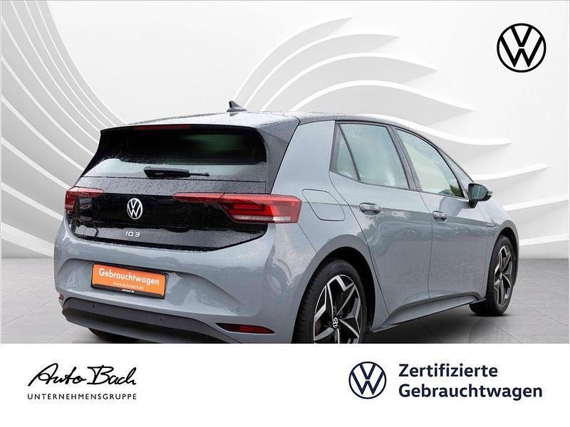 Gebraucht VW ID.3 Pro 106 kW (145 PS) 2021 Grau (mondsteingrau schwarz) Kleinwagen