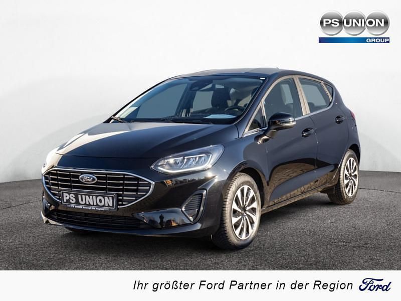Gebraucht Ford Fiesta Titanium 125 PS (91 kW) 2022 Obsidianschwarz Kleinwagen