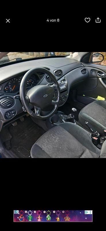 Gebraucht Ford Focus Ghia 100 PS (73 kW) 1999 Blau Kleinwagen