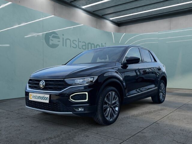 Schwarz Gebraucht 2021 VW T-Roc Sport SUV | 25.290 € (Fairer Preis) - Bild 1/2