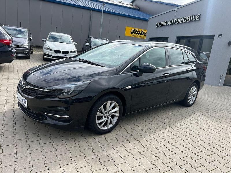 Schwarz Gebraucht 2022 Opel Astra Elegance Kombi | 13.890 € (Fairer Preis) - Bild 1/4