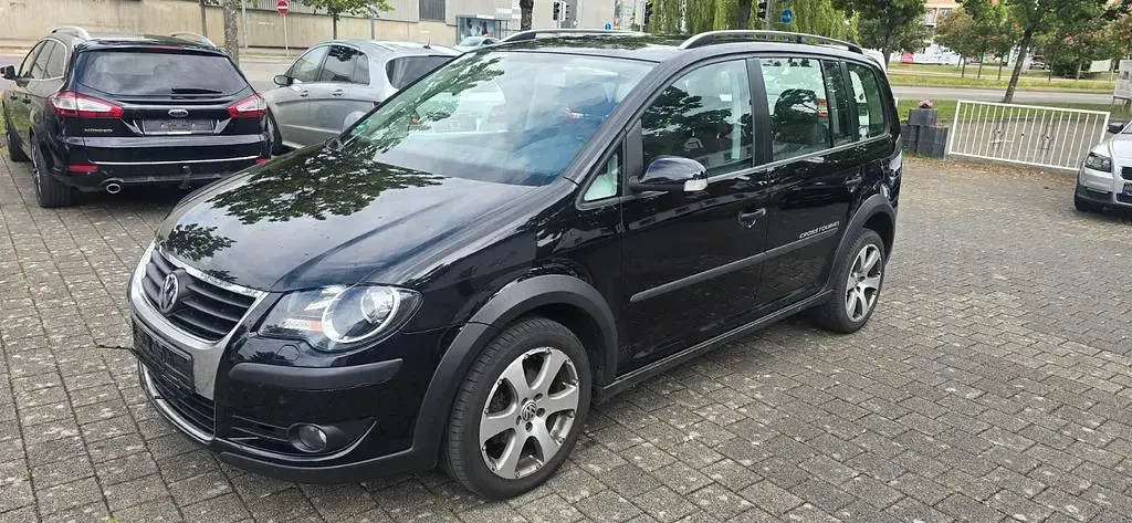 Gebraucht VW Touran Cross 105 PS (77 kW) 2007 Schwarz Van / Kleinbus