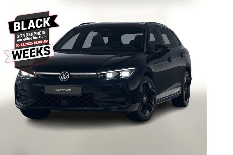 Schwarz Gebraucht 2024 VW Passat R-line Kombi | 47.388 € (Superpreis) - Bild 1/4