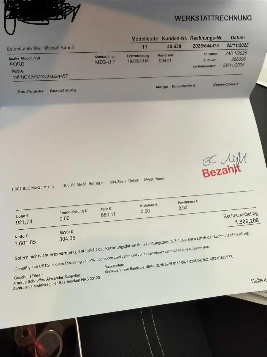 Gebraucht Ford Fiesta 2016 Grau Kleinwagen