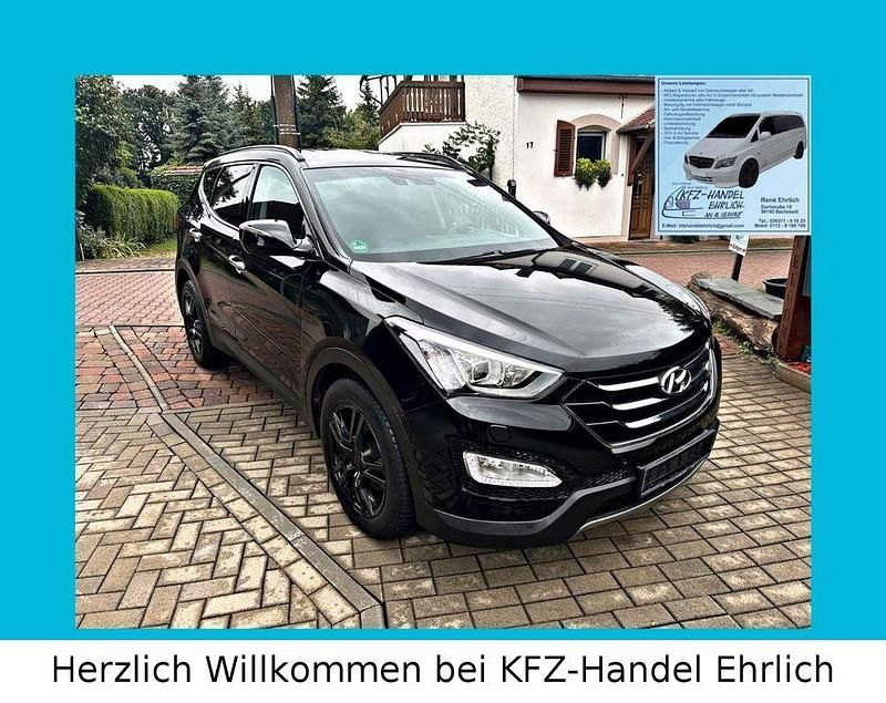 Schwarz Gebraucht 2012 Hyundai Santa Fe Premium SUV | 8.999 € (Fairer Preis) - Bild 1/4