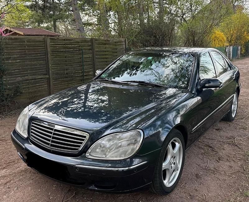 Blau Gebraucht 1999 Mercedes S320 Limousine | 4.990 € (Fairer Preis) - Bild 1/4