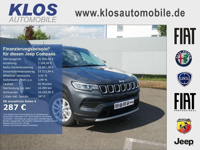 Neu Jeep Compass Altitude 131 PS (96 kW) 2025 Grau SUV