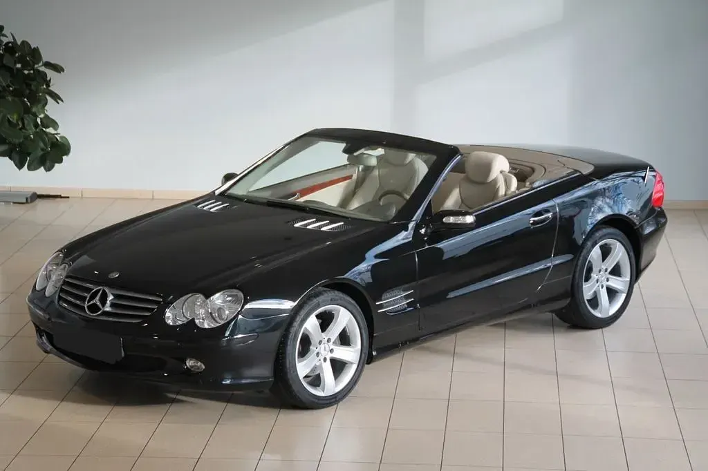 Gebraucht Mercedes SL350 245 PS (180 kW) 2006 Schwarz Cabrio