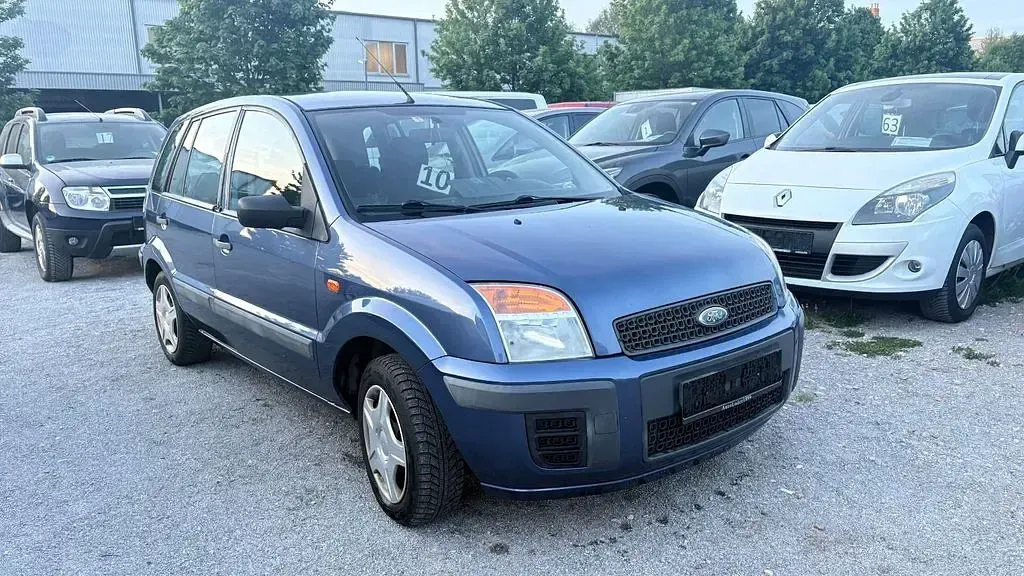 Gebraucht Ford Fusion 80 PS (58 kW) 2006 Blau Kleinwagen