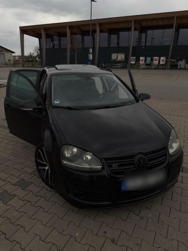 Schwarz Gebraucht 2007 VW Golf V GT Limousine | 6.500 € - Bild 1/4