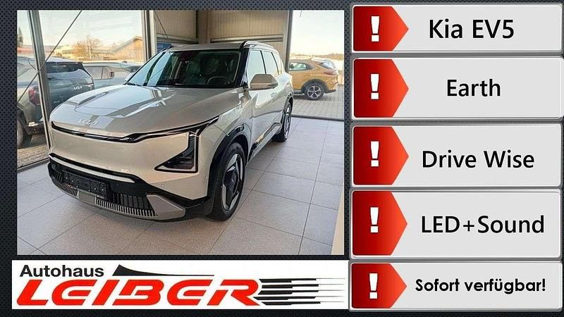 Neu Kia EV5 Earth 160 kW (218 PS) 2026 (isg) ivory silver m SUV