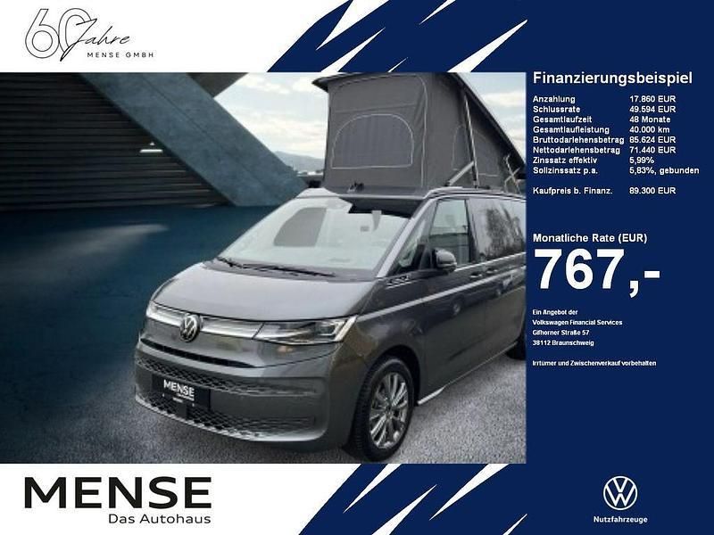 Indiumgrau Gebraucht 2024 VW T7 California Van | 89.300 € - Bild 1/4