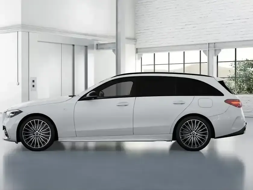 Gebraucht Mercedes C300 197 PS (144 kW) 2026 Weiss unilack polarweiss Kombi