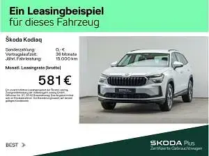 Gebraucht Skoda Kodiaq 204 PS (150 kW) 2024 Weiß (moonweiß perleffekt) SUV
