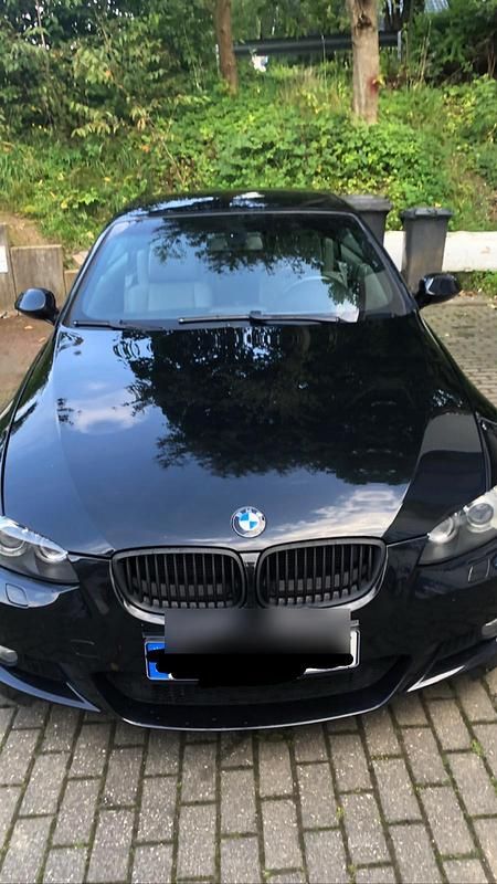 Schwarz Gebraucht 2008 BMW 335 Cabriolet M Sport Cabrio | 15.750 € (Superpreis) - Bild 1/4