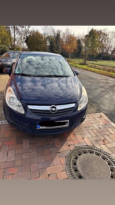 Blau Gebraucht 2009 Opel Corsa Kleinwagen | 2.350 € (Etwas zu teuer) - Bild 1/4