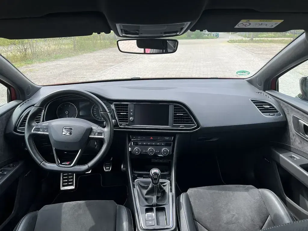 Usata Seat Leon CUPRA 300 CV (220 kW) 2017 Rosso Berlina