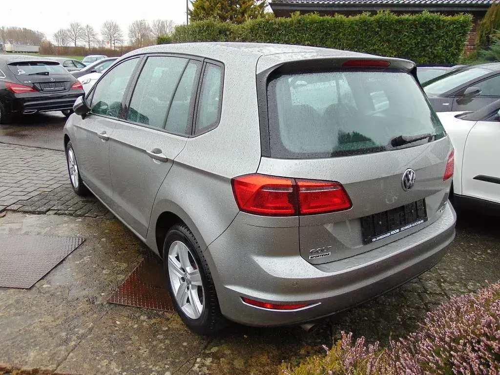 Gebraucht VW Golf Sportsvan Comfortline 110 PS (80 kW) 2014 Grau Van / Kleinbus