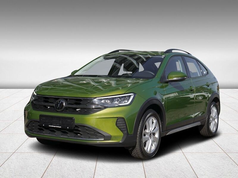 W9 visual green metallic Gebraucht 2024 VW Taigo Life SUV | 25.820 € (Fairer Preis) - Bild 1/2