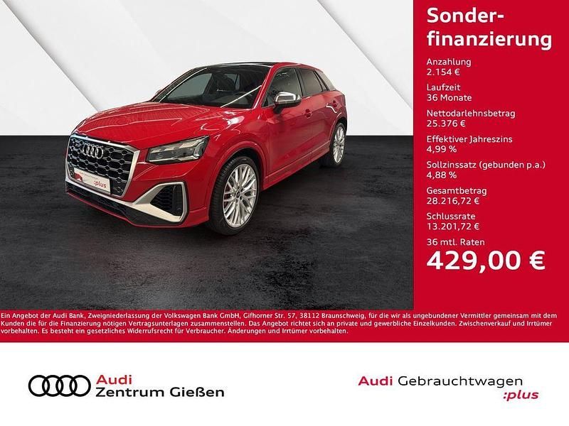 Tangorot metallic Gebraucht 2021 Audi SQ2 Ambiente SUV | 27.530 € (Superpreis) - Bild 1/4