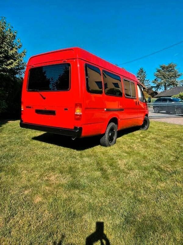 Gebraucht Ford Transit 78 PS (57 kW) 1990 Rot Van / Kleinbus