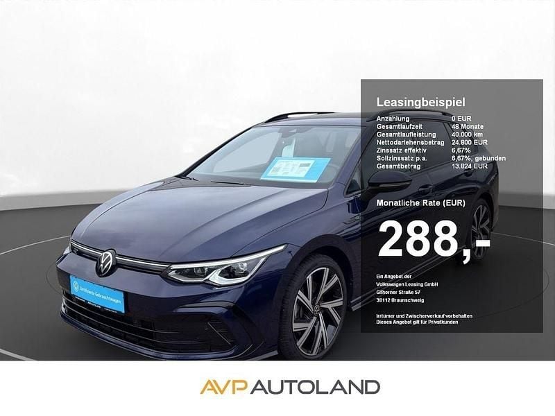 Atlantik blue Gebraucht 2021 VW Golf VIII R-line Kombi | 24.800 € (Guter Preis) - Bild 1/4