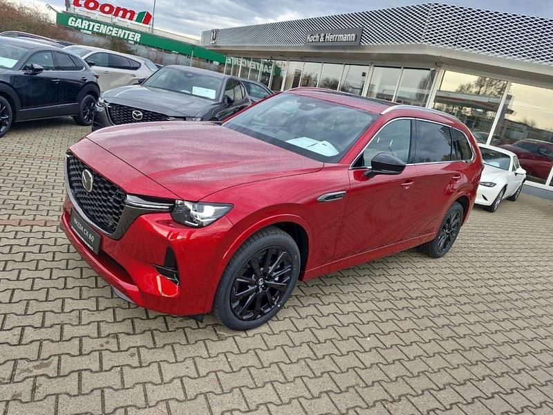 Neu Mazda CX-80 Homura-Line 254 PS (186 kW) 2026 Rot SUV
