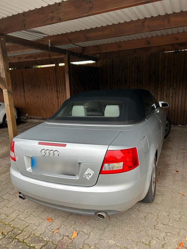 Silber Gebraucht 2003 Audi A4 Cabriolet Cabrio | 2.222 € (Superpreis) - Bild 1/4