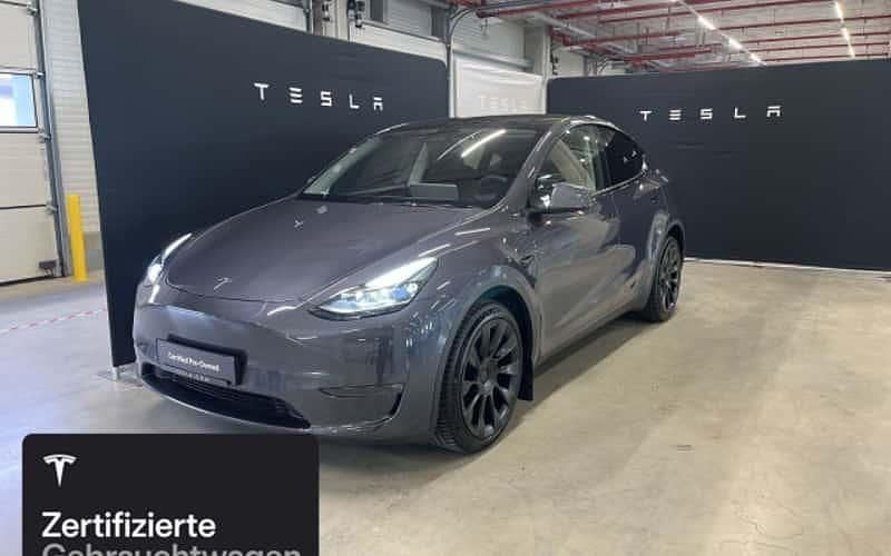Silber Gebraucht 2021 Tesla Model Y SUV | 32.800 € (Fairer Preis) - Bild 1/4