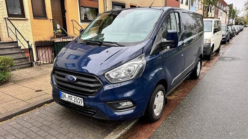 Occasion Ford Transit Custom 204 ch (150 kW) 2019 Bleue Monospace