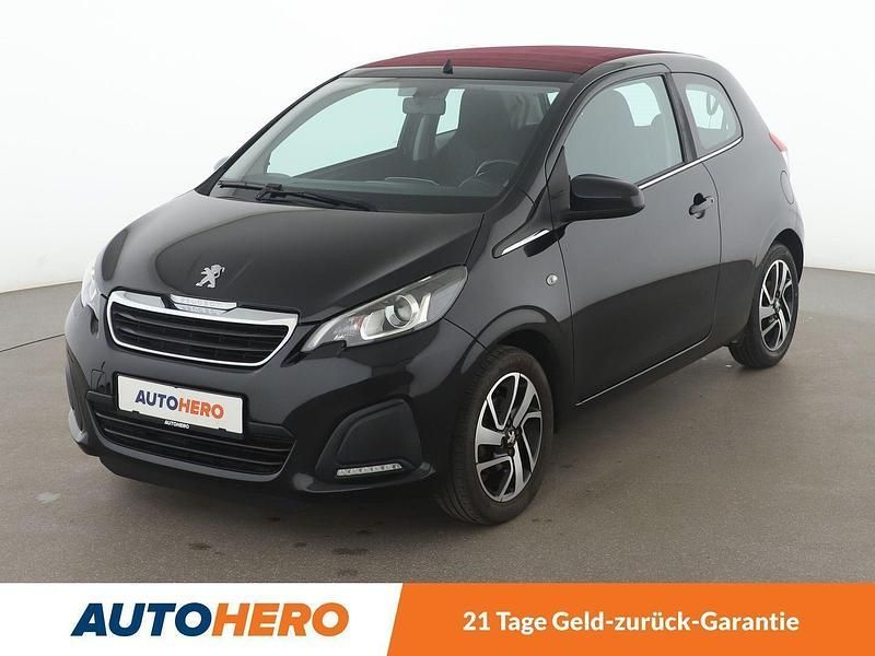 Schwarz Gebraucht 2015 Peugeot 108 Active Kleinwagen | 7.030 € (Fairer Preis) - Bild 1/3