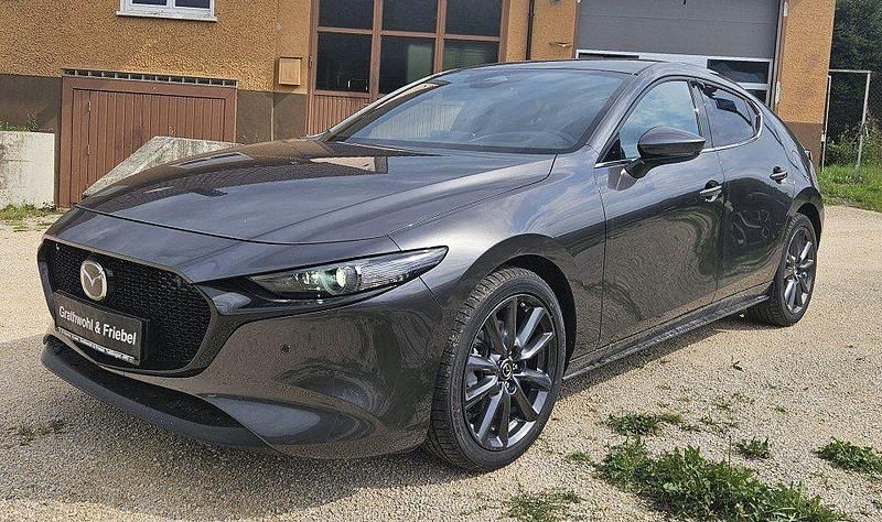 Neu Mazda 3 Exclusive-Line 140 PS (102 kW) 2025 Grau Limousine