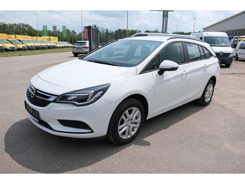 Weiss Gebraucht 2019 Opel Astra Edition Kombi | 10.899 € (Fairer Preis) - Bild 1/4