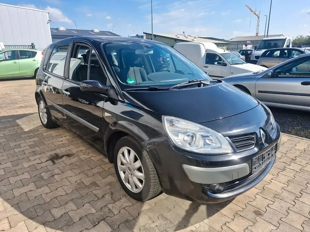 Gebraucht Renault Scénic 111 PS (81 kW) 2007 Schwarz Van / Kleinbus