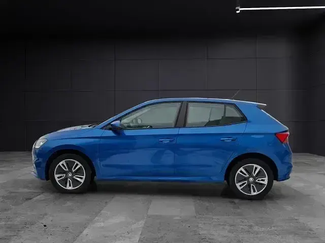 Gebraucht Skoda Fabia Ambition 2021 Blau Kleinwagen