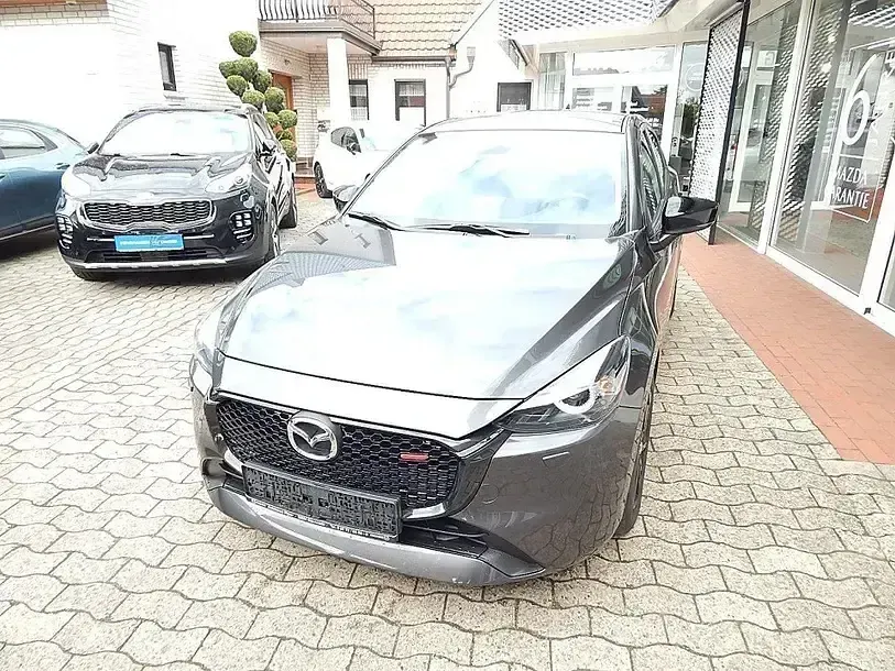 Gebraucht Mazda 2 Homura-Line 90 PS (66 kW) 2024 Machine gray (metallic) Kleinwagen