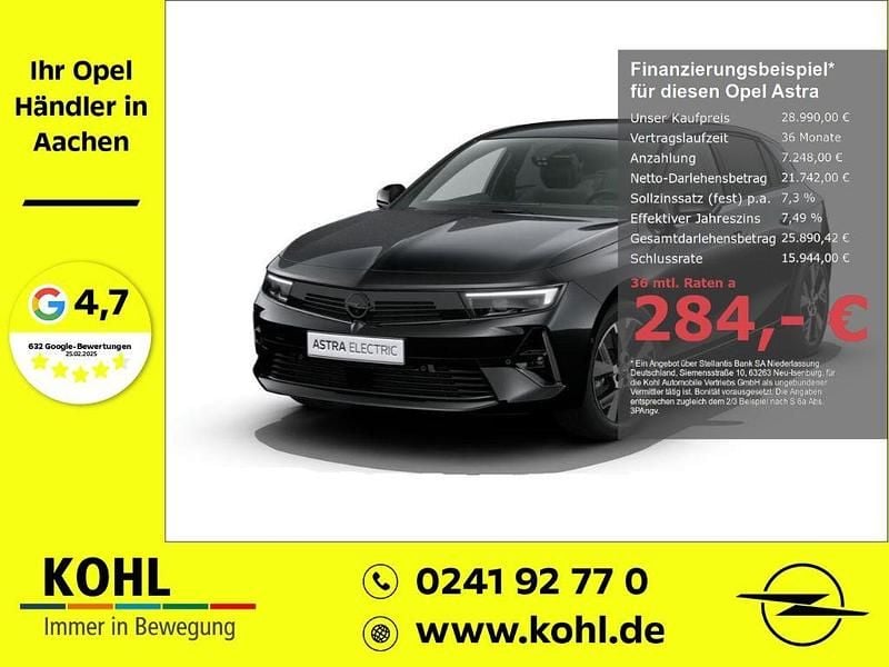 Neu Opel Astra 114 kW (156 PS) 2025 Metallic) (schwarz Limousine