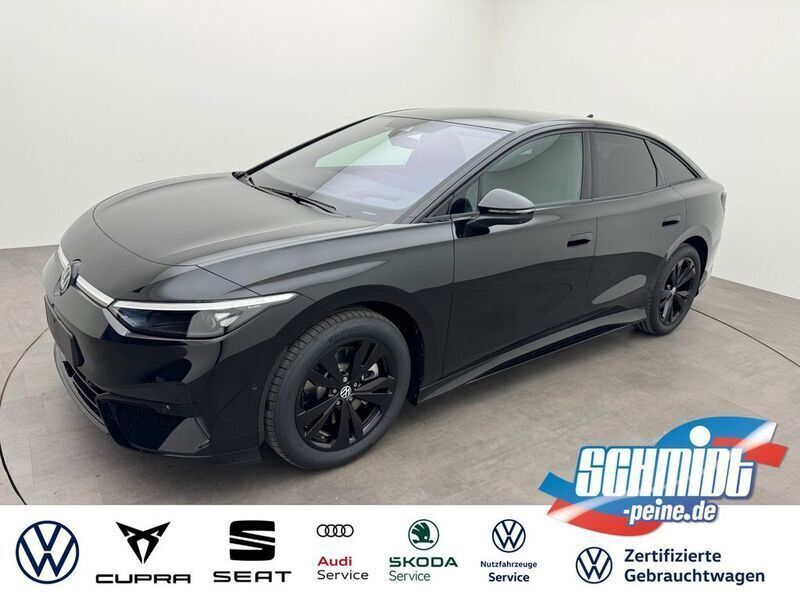 Black metallic Neu 2025 VW ID.7 Pro Limousine | 56.900 € (Superpreis) - Bild 1/4