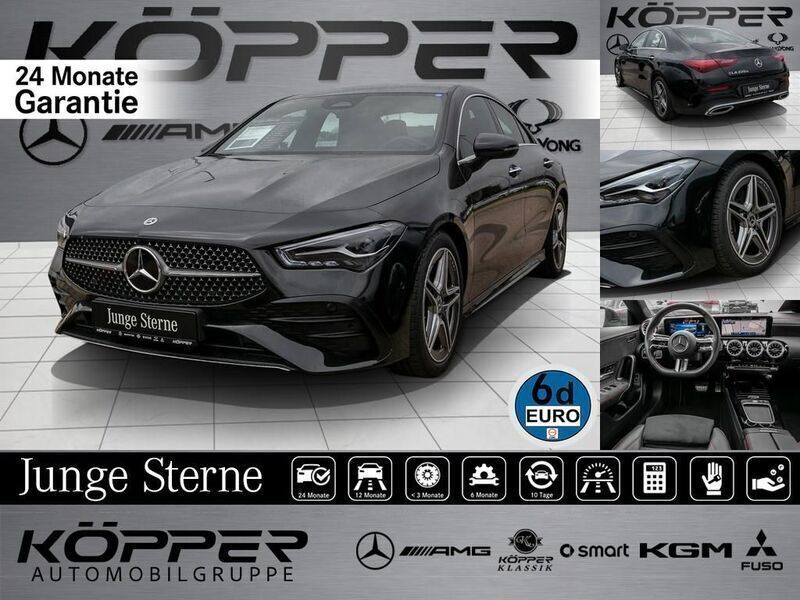 Kosmosschwarz Gebraucht 2024 Mercedes CLA220 Advanced Plus Limousine | 41.998 € (Etwas zu teuer) - Bild 1/4