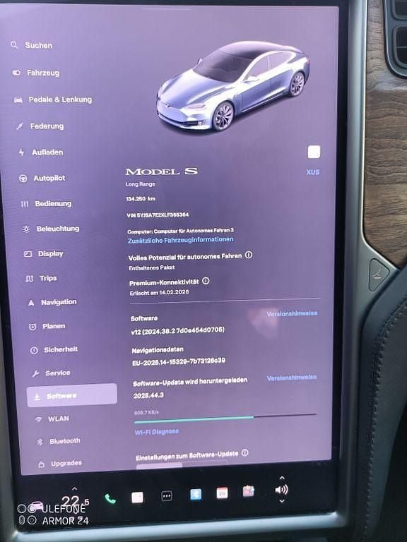 Gebraucht Tesla Model S 413 kW (562 PS) 2020 Weiß Kleinwagen
