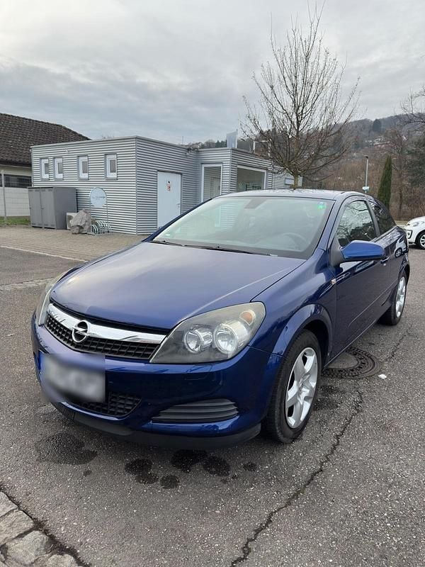 Blau Gebraucht 2008 Opel Astra GTC Coupé | 1.400 € (Superpreis) - Bild 1/4