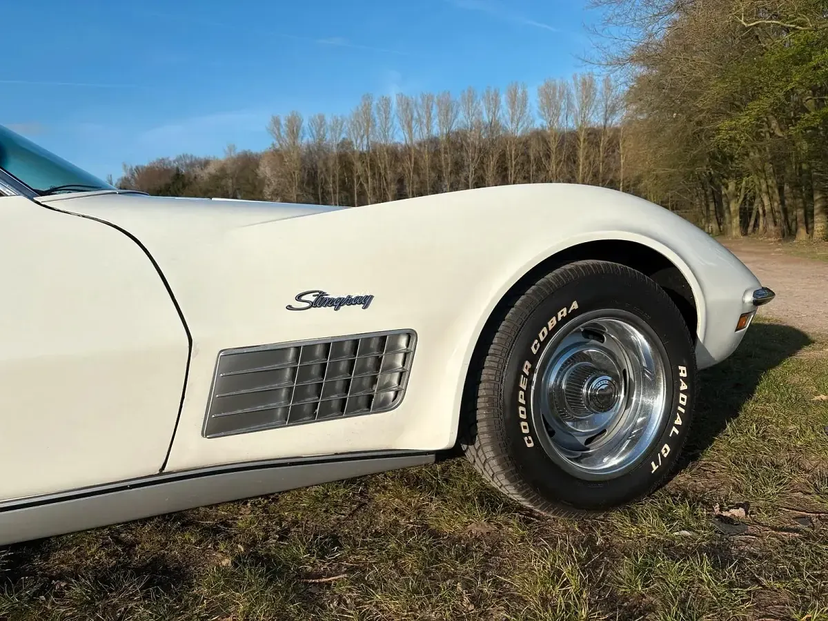 Gebraucht Corvette C3 1972 Weiß Cabrio