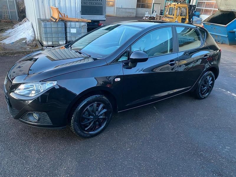Gebraucht Seat Ibiza 86 PS (63 kW) 2010 Schwarz Kleinwagen