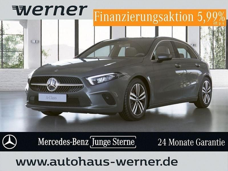Gebraucht Mercedes A200 Progressive 164 PS (120 kW) 2021 Lack mountaingrau (metallic) Limousine
