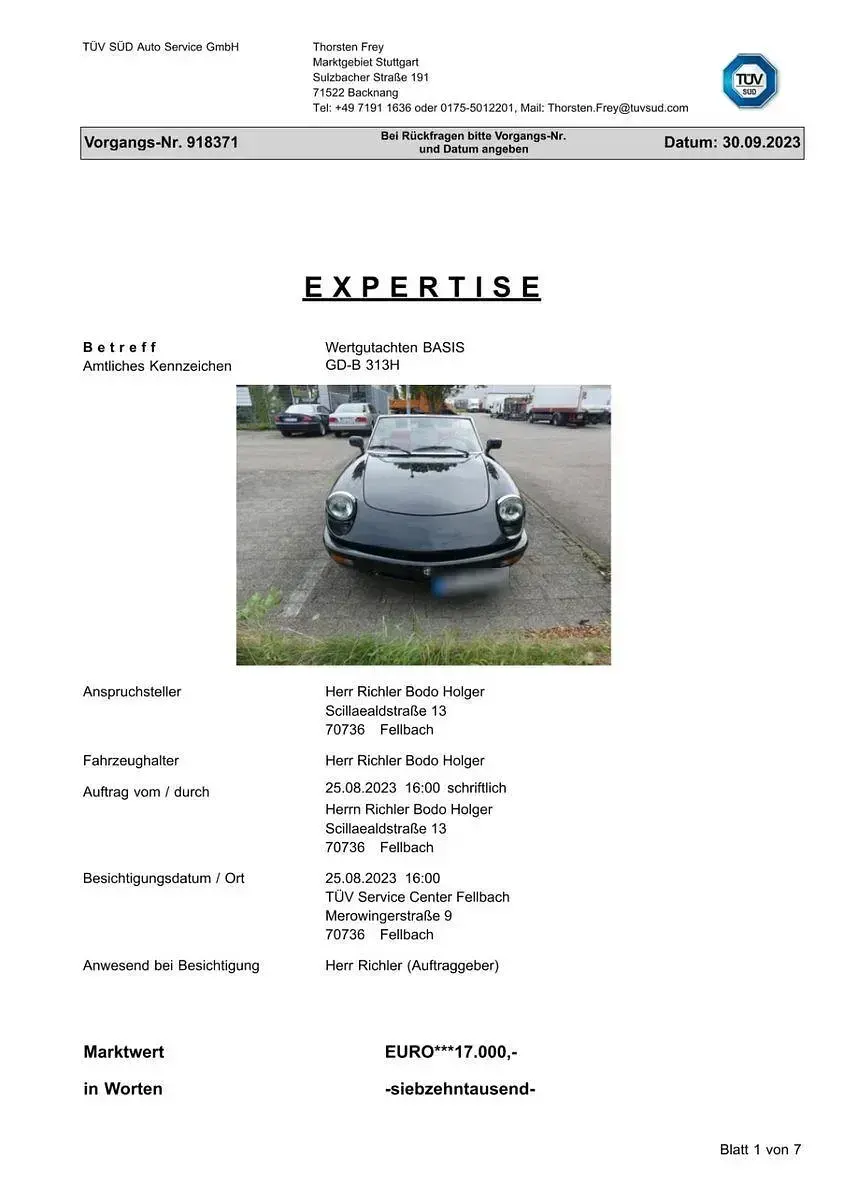 Gebraucht Alfa Romeo Spider 120 PS (88 kW) 1990 Schwarz Cabrio