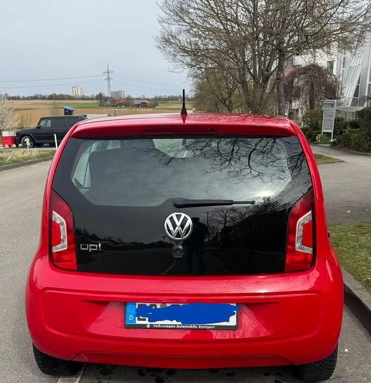 Gebraucht VW up! high up! 75 PS (55 kW) 2013 Rot Kleinwagen