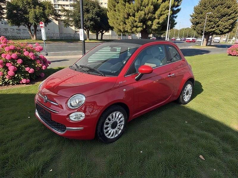 Rot Gebraucht 2021 Fiat 500C Dolcevita Cabrio | 10.000 € (Superpreis) - Bild 1/4