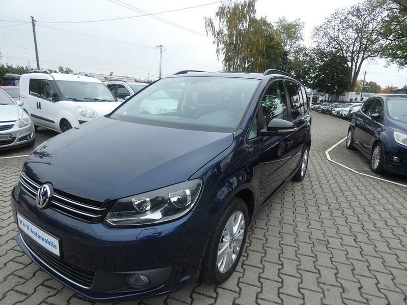 Blau Gebraucht 2012 VW Touran Match Van / Kleinbus | 6.650 € (Guter Preis) - Bild 1/4